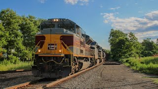 Lackawanna colors northbound on the DampH [upl. by Eilyw308]