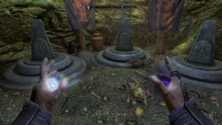 SKYRIM  ASHFALLS TEAR Entrance Pillar Puzzle Solution [upl. by Enalb]