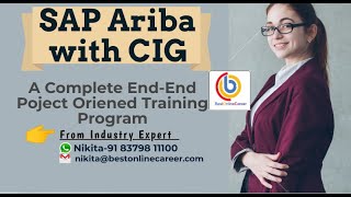 SAP ARIBA with CIG Demo  SAP Ariba Tutorial  SAP Ariba Online Training  Upstream  Downstream [upl. by Barden694]