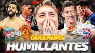 DAVOO XENEIZE REACCIONA A GOLEADAS HUMILLANTES EN EL FUTBOL [upl. by Cown]