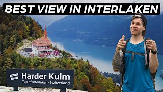 HARDER KULM Interlaken  Everything You Need To Know [upl. by Batha]