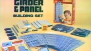 Girder amp Panel Building Set by Kenner Commercial 1975 [upl. by Ytineres]