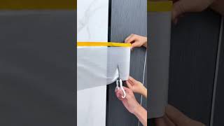 Advanced Masking Film Dust Overspray For Painting Drywall Texturing Wall Finishing [upl. by Ahsatan]