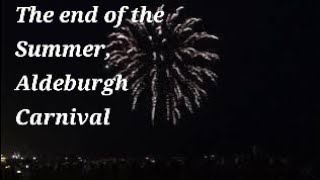 Aldeburgh Carnival Fireworks and lantern procession August 2024 episode 11 [upl. by Ibmat796]