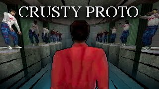 THIS GLITCHY GAME IS THE BEST SURVIVAL HORROR  CRUSTY PROTO [upl. by Neelhtakyram]