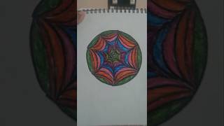 Spider net drawing shorts shortvideo shortfeeds [upl. by Lainahtan160]