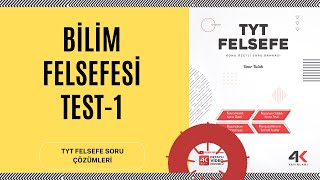 BİLİM FELSEFESİ SORU ÇÖZÜMÜ TEST1 [upl. by Ozen]