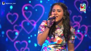 Maldivian Idol Gala Round  Ruhenya Loabidhee  Laisha and Tholaq [upl. by Popper]