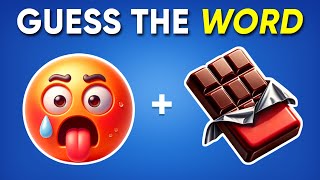 Guess the WORD by Emoji 🤔🍫 [upl. by Sara36]