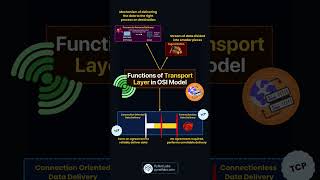 Transport Layer in OSI Model Explained Simply with RealLife Examples osimodel tcp transportlayer [upl. by Noella]