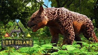 TAMING PALEO THYLACOLEO SEKALIAN GAS ATRIFACT ❗️ ARK SURVIVAL EVOLVED LOST ISLAND [upl. by Wallford]