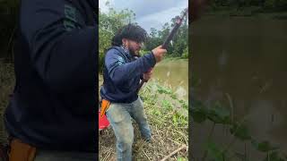 Who Can Catch The BIGGEST RIVER MONSTER⁉️GONE WRONG [upl. by Ellocin]