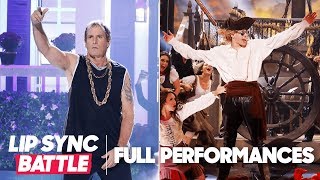 Pete Davidson’s “Jack Sparrow” vs Michael Bolton’s “Gangsta’s Paradise”  Lip Sync Battle [upl. by Barby223]