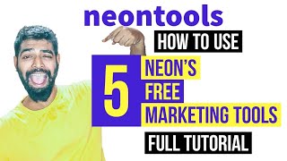 Neon Tools  free digital marketing tool for digital brand strategy [upl. by Arekat]