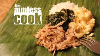 Kalua Pork Recipe  Hawaiian Mix Plate Tribute [upl. by Latona639]