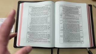 Newberry Reference Bible Review [upl. by Ilesara678]