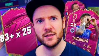 We OPEN the 83 x 25 PACK for FUTTIES on the RTG  FIFA 21 Ultimate Team [upl. by Gifford]