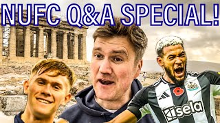 January spends NUFC QampA SPECIAL FROM ATHENS [upl. by Elma]