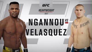 EA SPORTS UFC 4  Francis Ngannou vs Cain Velasquez  Heavyweight Bout  PS5 Gameplay  4K60 [upl. by Munroe]