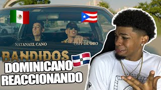 REACCIÓN Omy De Oro ft Natanael Cano  Bandidos Official Video [upl. by Astor]