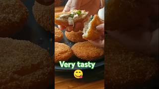 Chicken mayonnaise cutlet explore food cookingshorts new recipe shorts foodvideo vlog [upl. by Nikkie947]