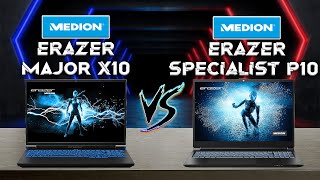 erazer major X10 vs erazer Specialist p10  New from MEDION [upl. by Race]