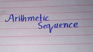 Arithmetic Sequence Part 01 General Ability Lectures PPSC FPSC CSS [upl. by Larimore789]