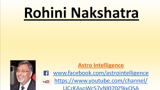 4  Rohini Nakshatra [upl. by Fontes]