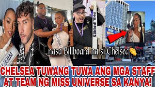 Wow Chelsea Manalo na sa Billboard na at Staff ng Miss Universe 2024 gusto si Philippines [upl. by Ardnuek601]