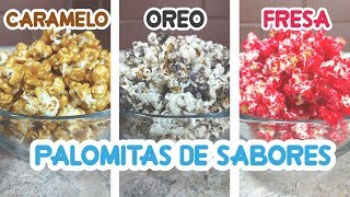 Como Hacer Palomitas  Rosetas de Caramelo Oreo y Frutales [upl. by Attela]