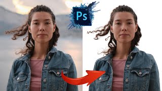 How to Change Background Color to White in Adobe Photoshop  How to Adobe [upl. by Elime]