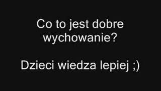 Co to jest dobre wychowanie Dzieci wiedza lepiej [upl. by Elmo]