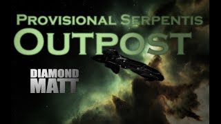 Eve online Provisional Serpentis Outpost [upl. by Nomis]