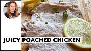 How To Cook Juicy Chicken Breast  Great For Salads Sandwiches And More [upl. by Kassaraba]