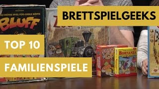 Top 10 Familienbrettspiele  Brettspiel Geeks  Brettspiele [upl. by Rafferty]