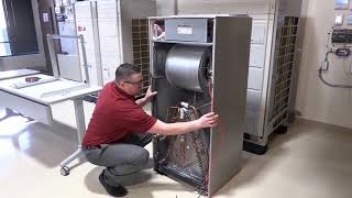 LG AHU Downflow Conversion Video [upl. by Yssim]