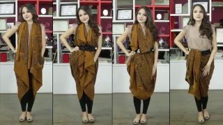 Tutorial Kain Batik With Paola Tambunan [upl. by Ahsienroc]