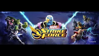 Présentation du jeu  Marvel Strike Force FR [upl. by Keare55]