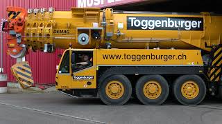 DEMAG AC5008 Toggenburger Abfahrt [upl. by Tymon]