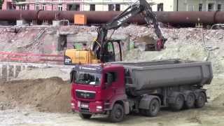 Baustelle LKW Bagger 1 [upl. by Liagabba]