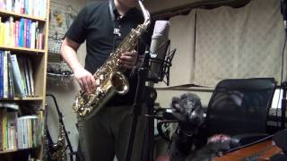 quot脳内革命ガールquot Nounai Kakumei Girl on Alto Sax Vocaloid [upl. by Llirrehs588]