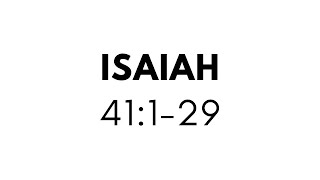 ISAIAH 41129 CSB [upl. by Nnair67]