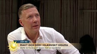 Persbrandt quotJag ska göra mitt bästaquot  Nyhetsmorgon TV4 [upl. by Barvick]