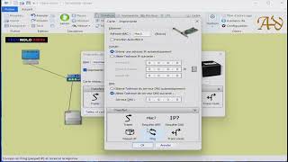 Simulateur réseau  Câbler une station [upl. by Enetsirk]