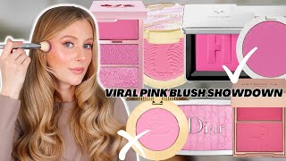 I Tried Every Viral Pink Blush So You Dont Have to Trendy Pink Blush Showdown [upl. by Vyky]