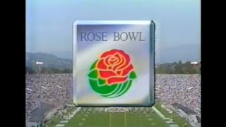 1993 Rose Bowl Game Washington vs Michigan Opening [upl. by Alis]