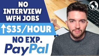 7 Work At Home Jobs Paying via PayPal  No Interview No Experience 2024 [upl. by Akkin]