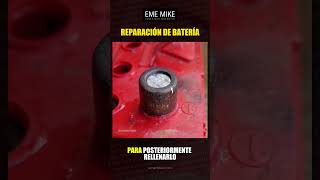 Proceso de reparación de los bornes de una batería [upl. by Meekahs]