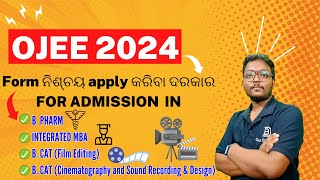 OJEE 2024  B PHARM BCAT INTEGRATED MBA Admission in Odisha  OJEE Syllabus  DEAR SIR BARI SIR [upl. by Sherfield907]