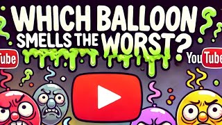 Which balloons smell the worst BalloonComparison BalloonJosh Balloons Betallic Sempertex [upl. by Rehpotsirc817]